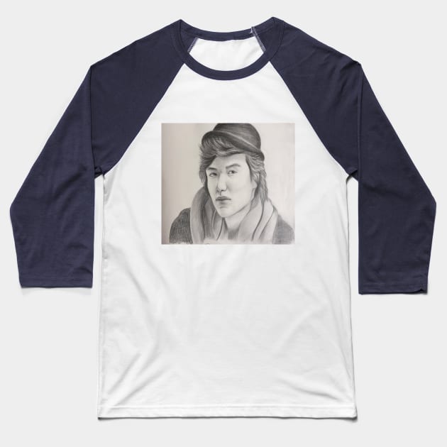 Lee Min Ho Baseball T-Shirt by nghoangquang